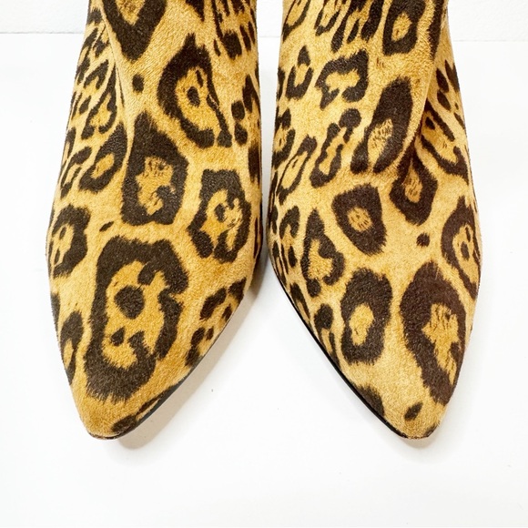 Enzo Angiolini Reatha Leopard Print Stiletto Booties - Picture 2 of 11